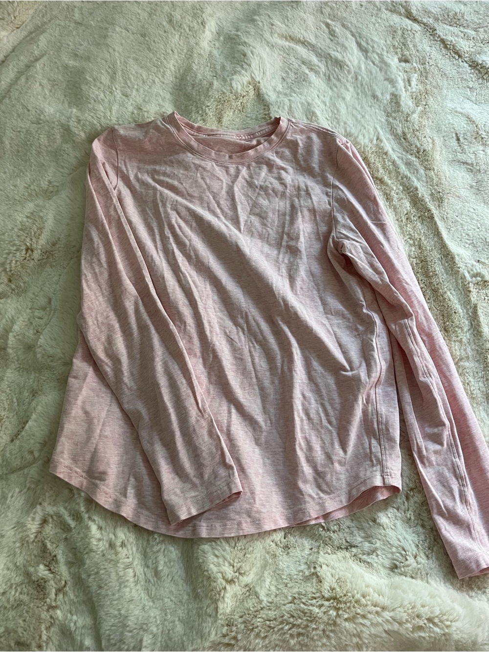 lululemon athletica Long Sleeve Tee - Light Pink